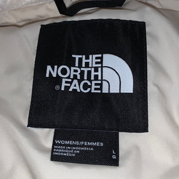 The North Face Womens Metropolis Parka III Down, Vintage White, Large - Picture 5 of 10